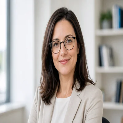 Portrait of Elena Whitmore, terminology editor